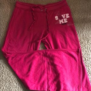 VS PINK Flare Sweatpants